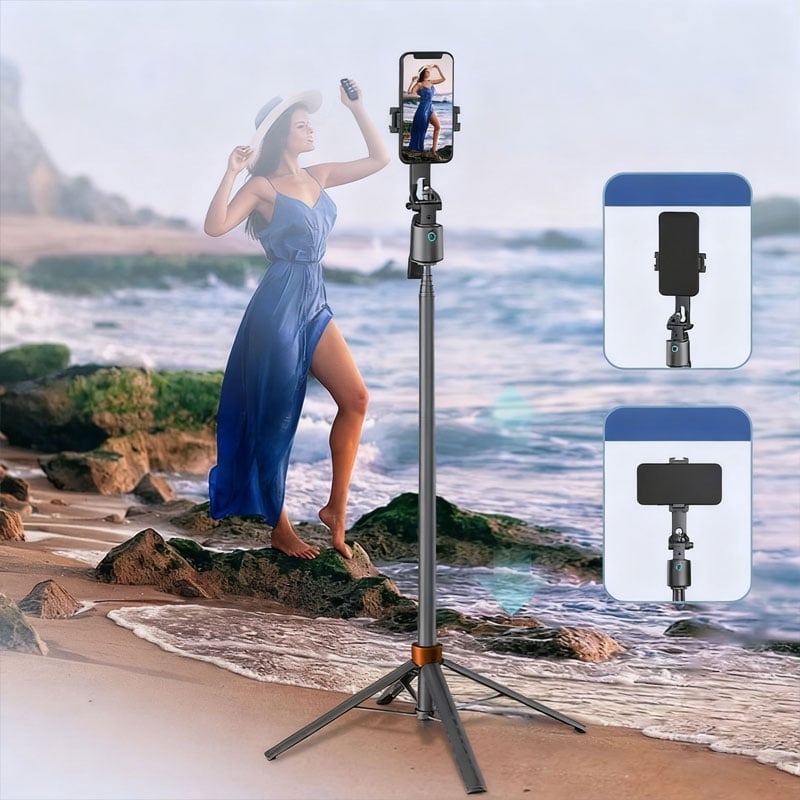 📸Intelligenter AI-Verfolgungs-Gimbal-Selfie-Stick