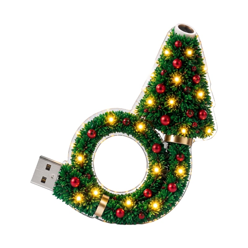 USB-Weihnachtsbaum-Projektionsleuchte
