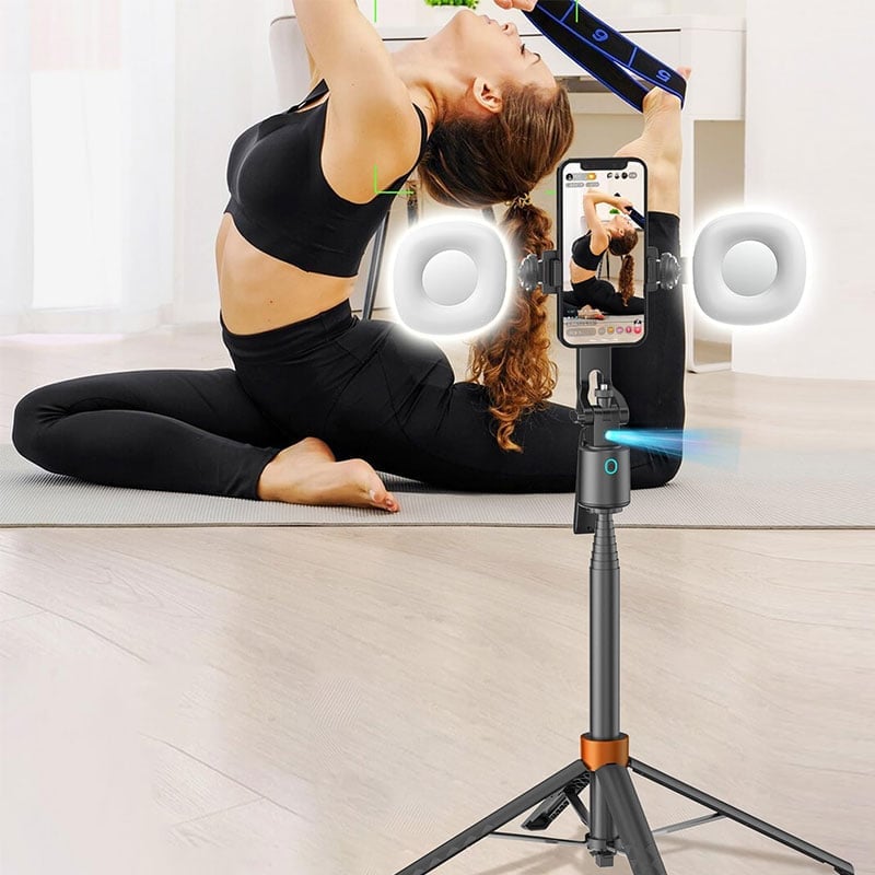 📸Intelligenter AI-Verfolgungs-Gimbal-Selfie-Stick