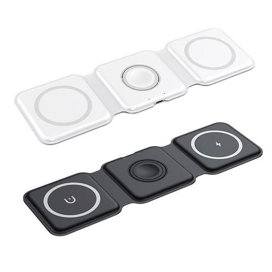 Faltbares kabelloses 3-in-1-Ladegerät