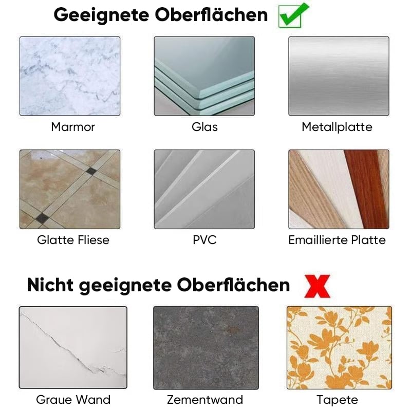 Selbstklebende Nagel-Wandhalterung: Spurlose Schrauben-Haken-Sticker