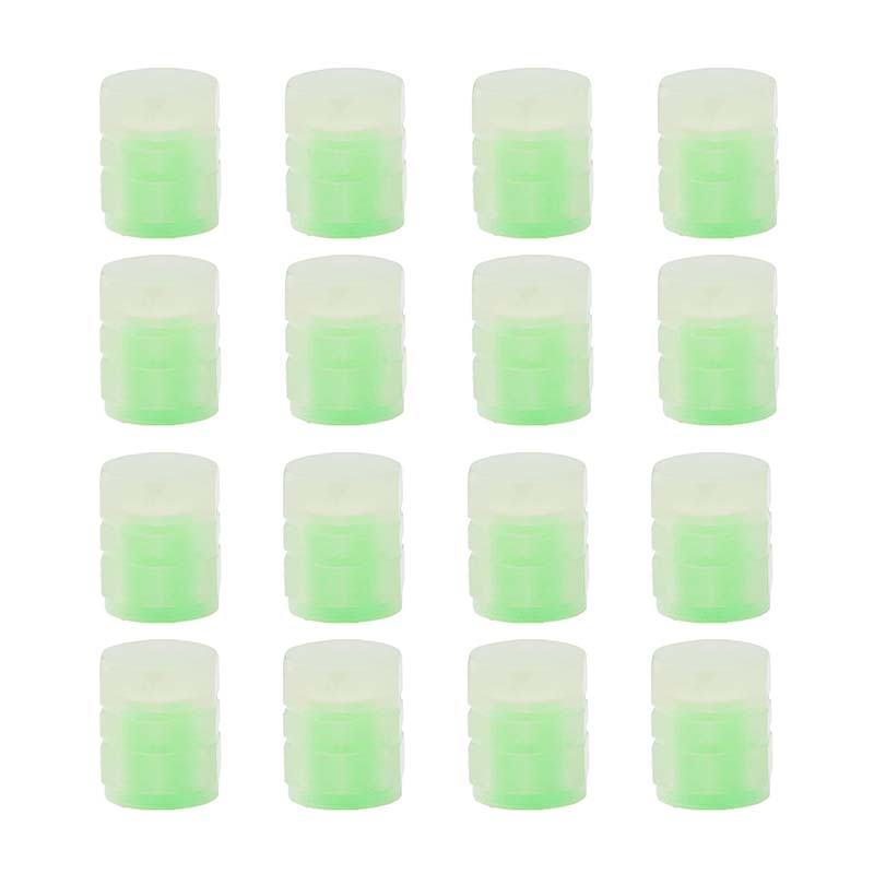 🌟Universelle fluoreszierende Reifenventilkappen