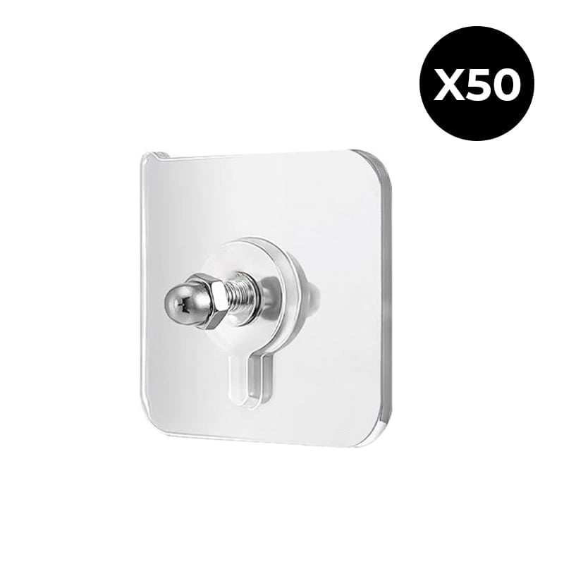 Selbstklebende Nagel-Wandhalterung: Spurlose Schrauben-Haken-Sticker