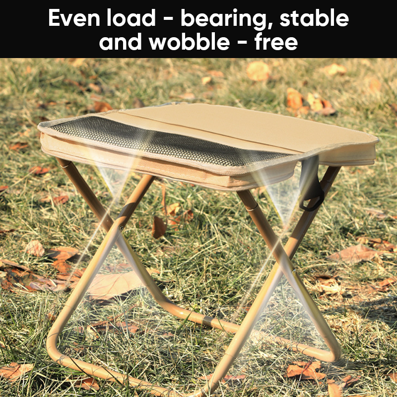 Klappbarer Rucksackhocker