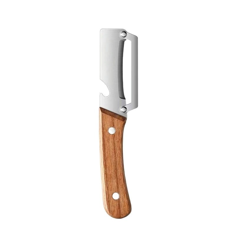 Küchen-Multifunktionsmesser aus Edelstahl mit verdickter Klinge zum Schälen von Obst