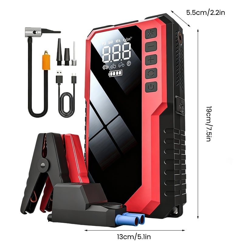 3-in-1 Notstart- & Kompressor-System