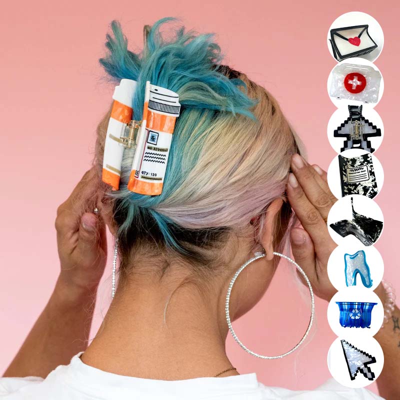 Personalisierte Haarklammer