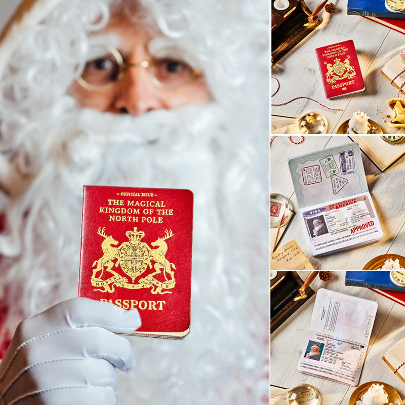 Weihnachtsmann Weihnachtsmann Reisepass