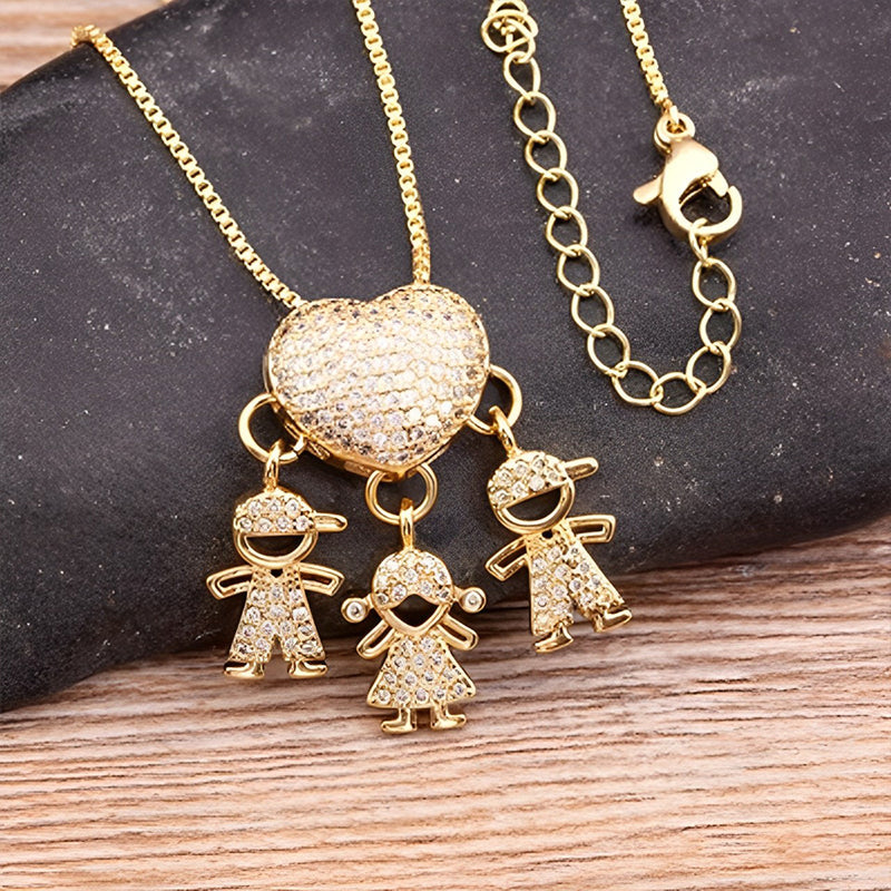 Liebe und meine Kinder – Mutterliebe-Halskette