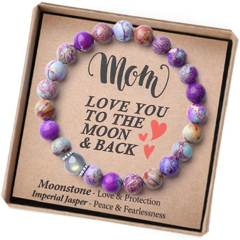 Natürliches Edelsteinarmband für Damen