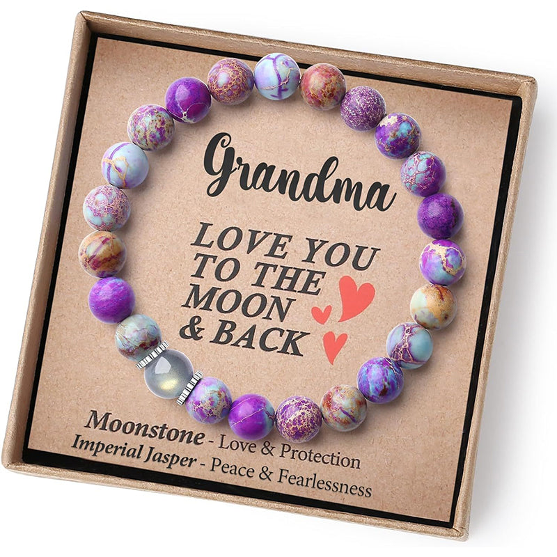 Natürliches Edelsteinarmband für Damen