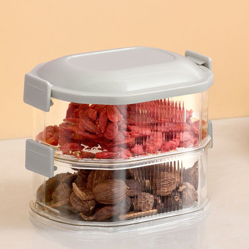 Mehrschichtige Aufbewahrungsbox für Gewürze