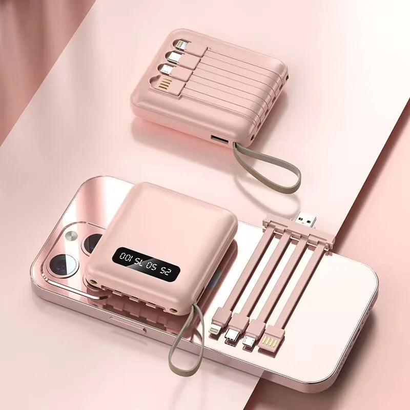 4-in-1-Powerbank mit Schnellladung