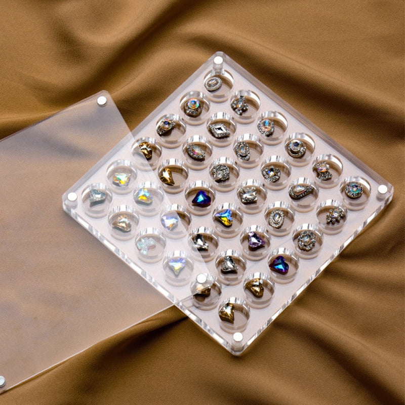 Magnetischer Muschelkasten aus Acryl