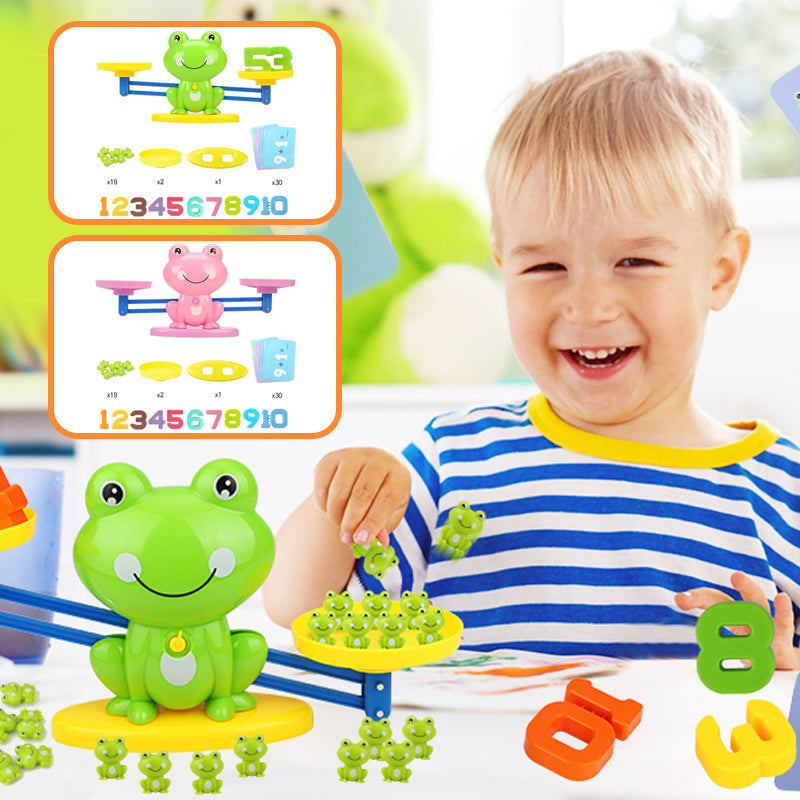 Vorschulkinder Frosch Balance Zählen Spielzeug
