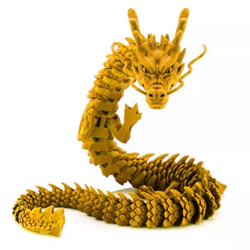 3D gedruckter beweglicher Drache