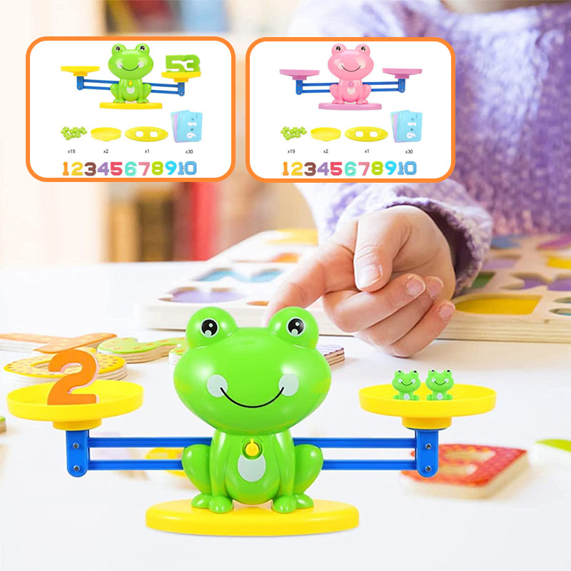 Vorschulkinder Frosch Balance Zählen Spielzeug