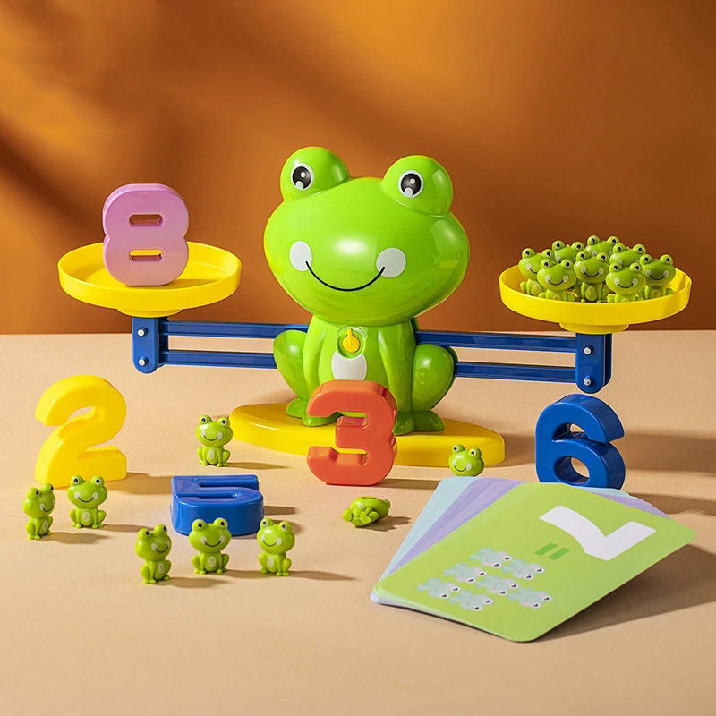 Vorschulkinder Frosch Balance Zählen Spielzeug