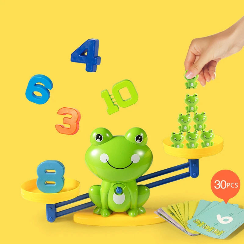 Vorschulkinder Frosch Balance Zählen Spielzeug