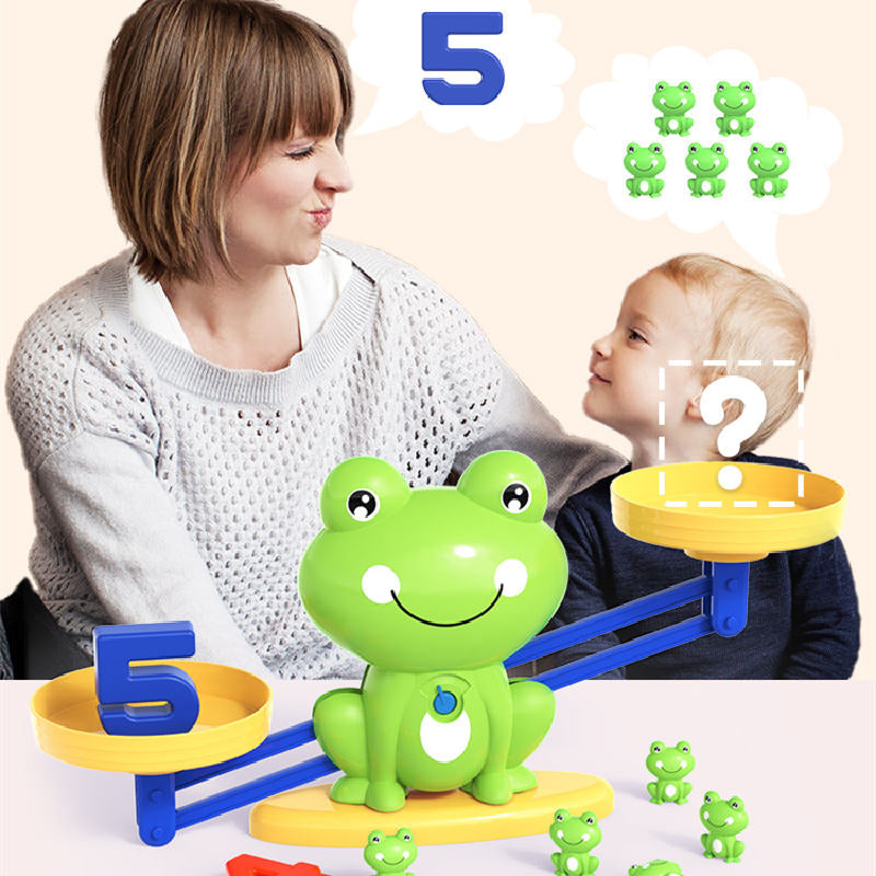 Vorschulkinder Frosch Balance Zählen Spielzeug