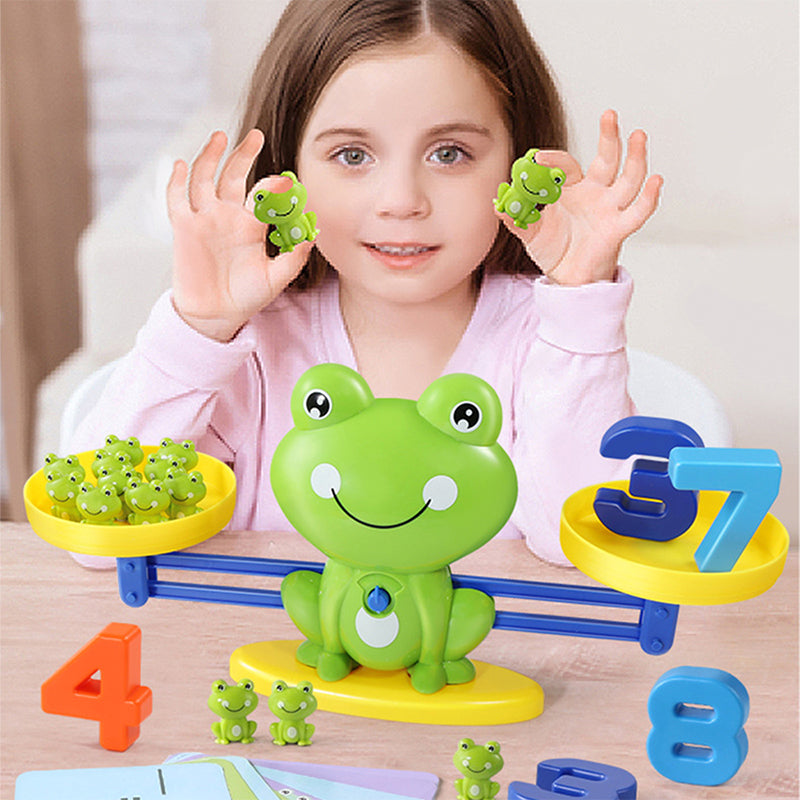 Vorschulkinder Frosch Balance Zählen Spielzeug