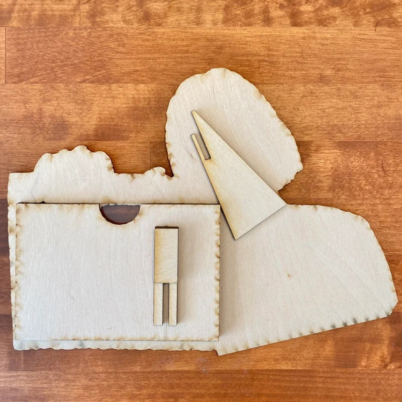 Spoof Fotorahmen aus Holz