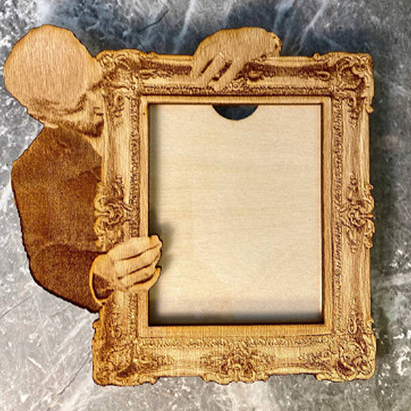 Spoof Fotorahmen aus Holz