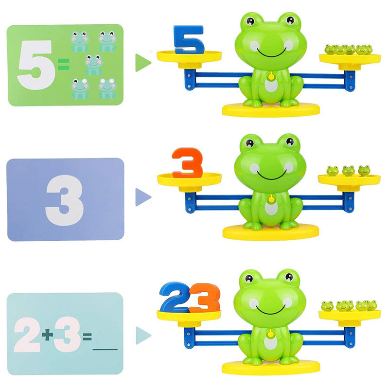Vorschulkinder Frosch Balance Zählen Spielzeug