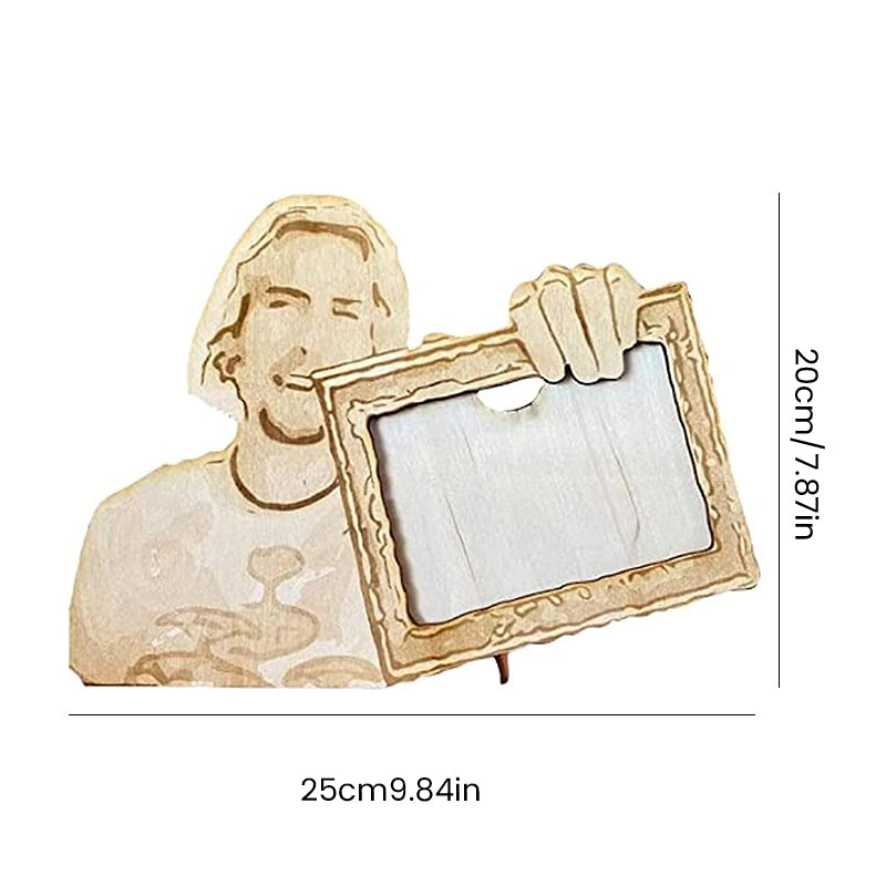 Spoof Fotorahmen aus Holz