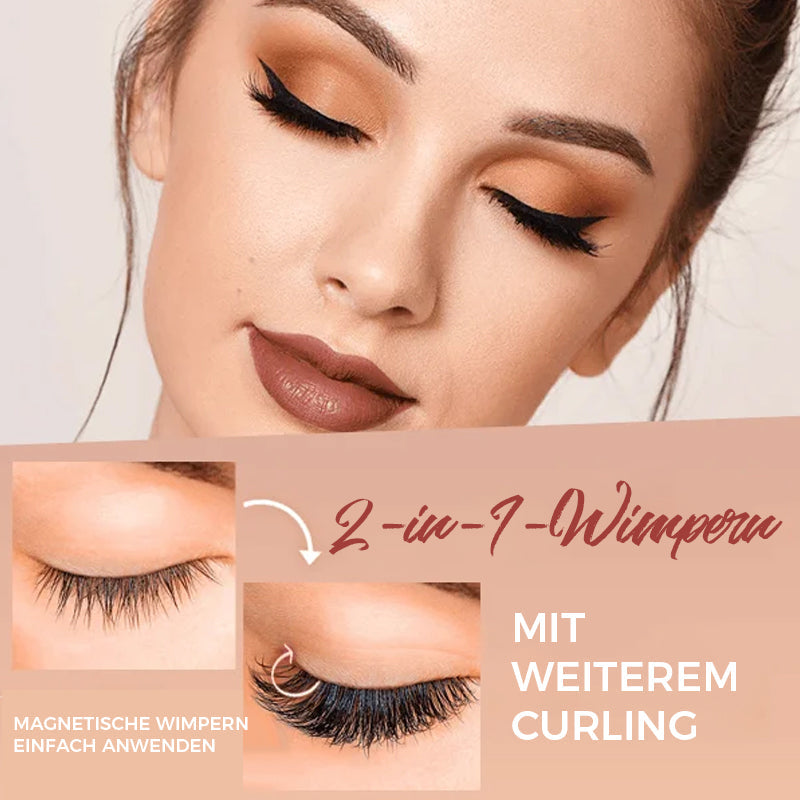 Wiederverwendbares magnetisches Wimpernset