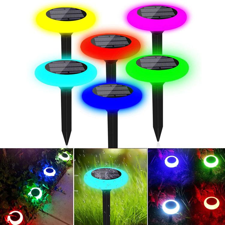 Solar buntes LED-Erdsteckerlicht