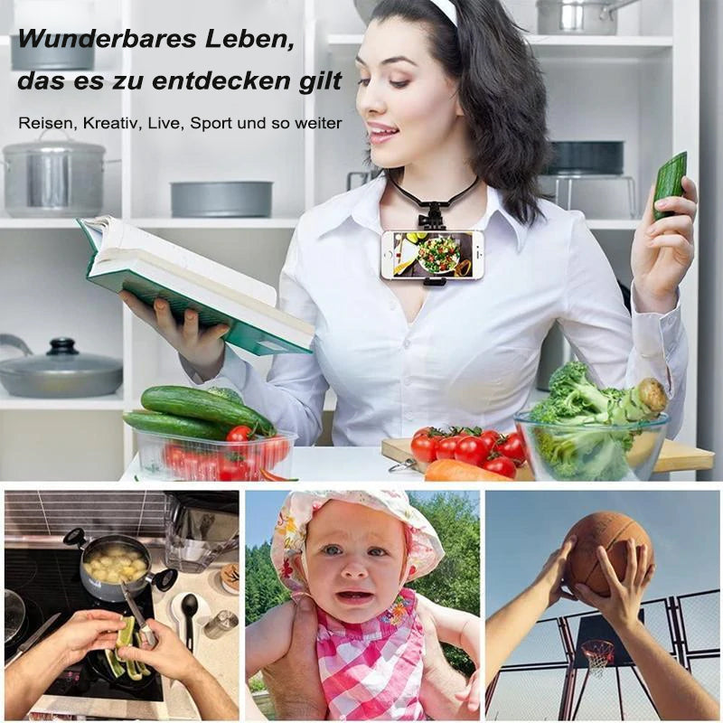 Hals hängender Handyhalter