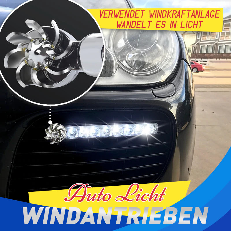 Windbetriebene LED-Autolichter （2 Stücke）