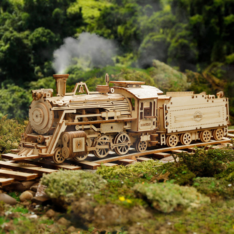 Super mechanisches Modellpuzzle aus Holz