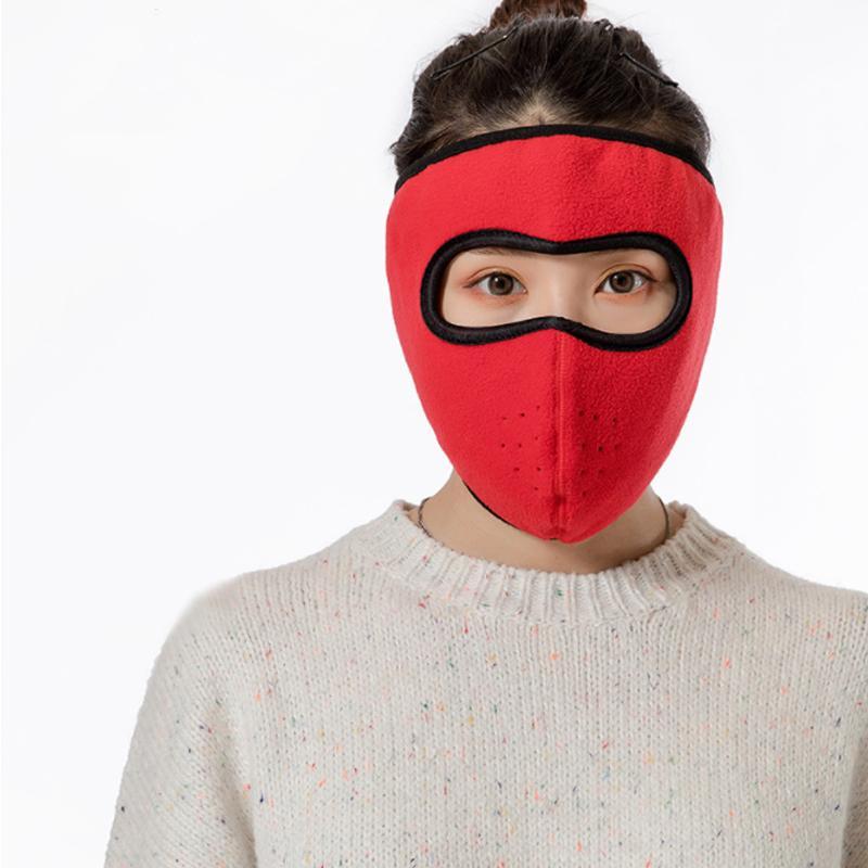 Warme Maske aus Polar Fleece