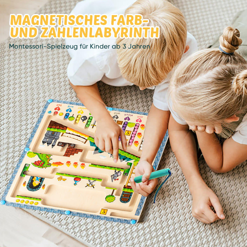 Hölzernes pädagogisches Labyrinthspielzeug für Kinder