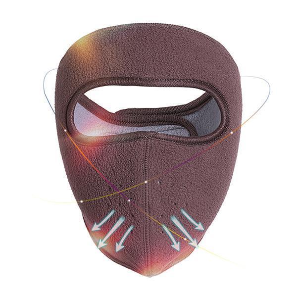 Warme Maske aus Polar Fleece