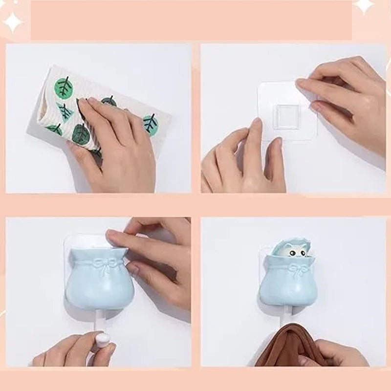 Kreativer und niedlicher Kätzchenhaken