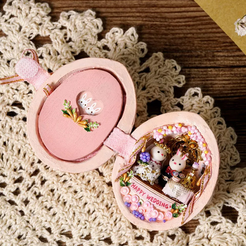 Walnussschalen DIY Modell