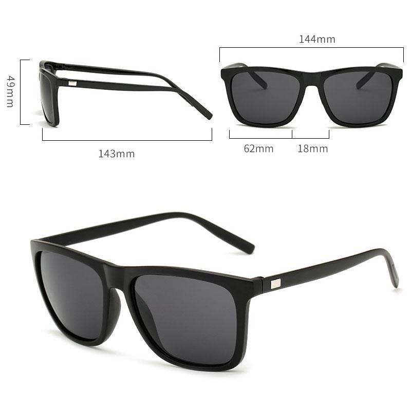 Neue Design Aluminium Magnesium Männer polarisierte Sonnenbrille