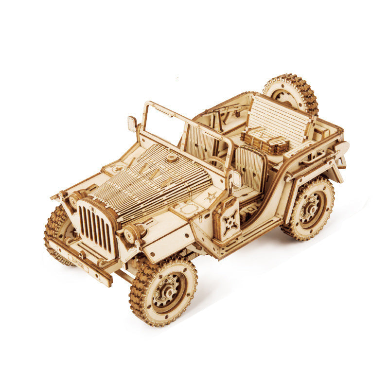Super mechanisches Modellpuzzle aus Holz