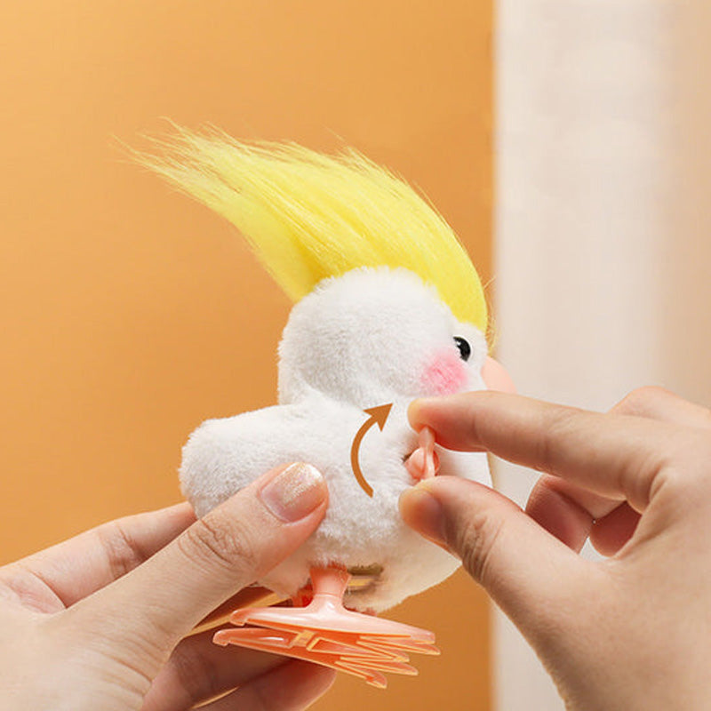Kleines Papageien Haustierpuppen Aufziehspielzeug