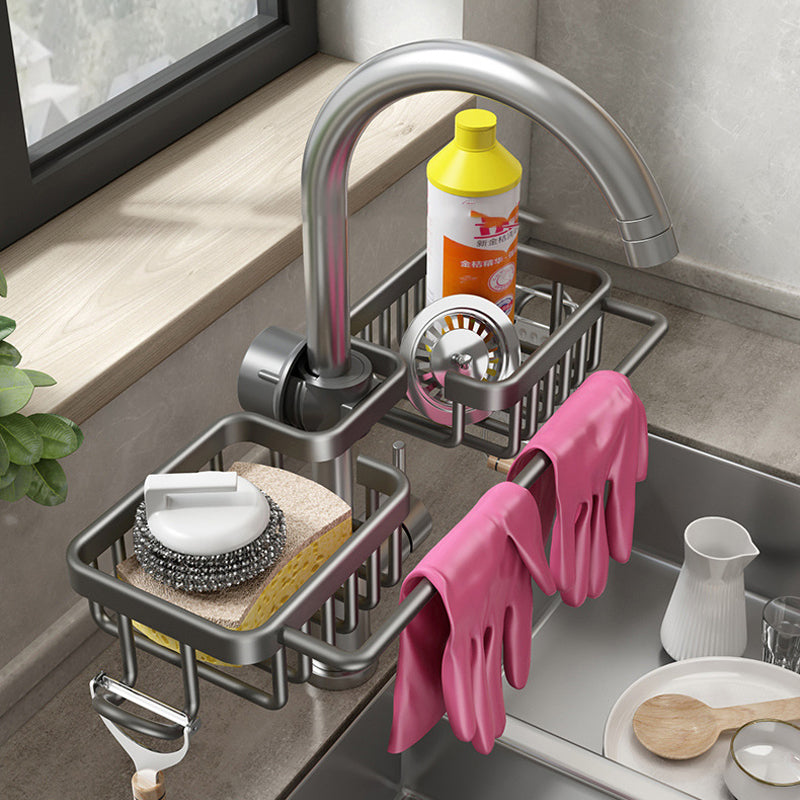 Rostfreier Space-Aluminium-Wasserhahn-Rack