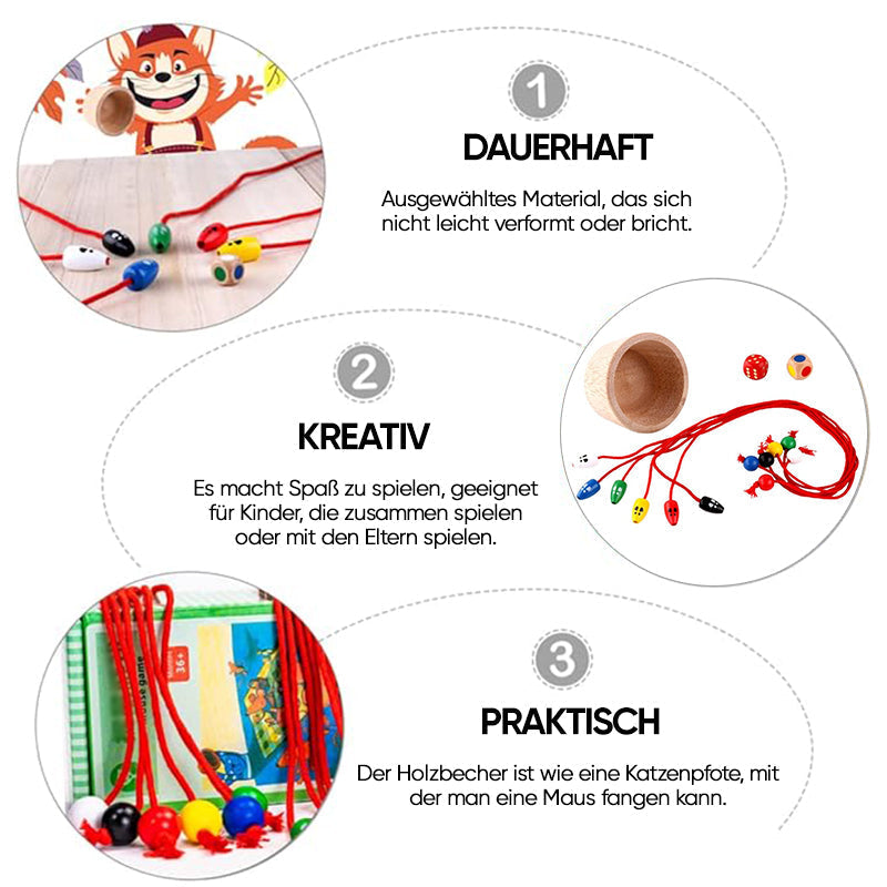 Kinder Katz & Maus Tabletop Spiel Set