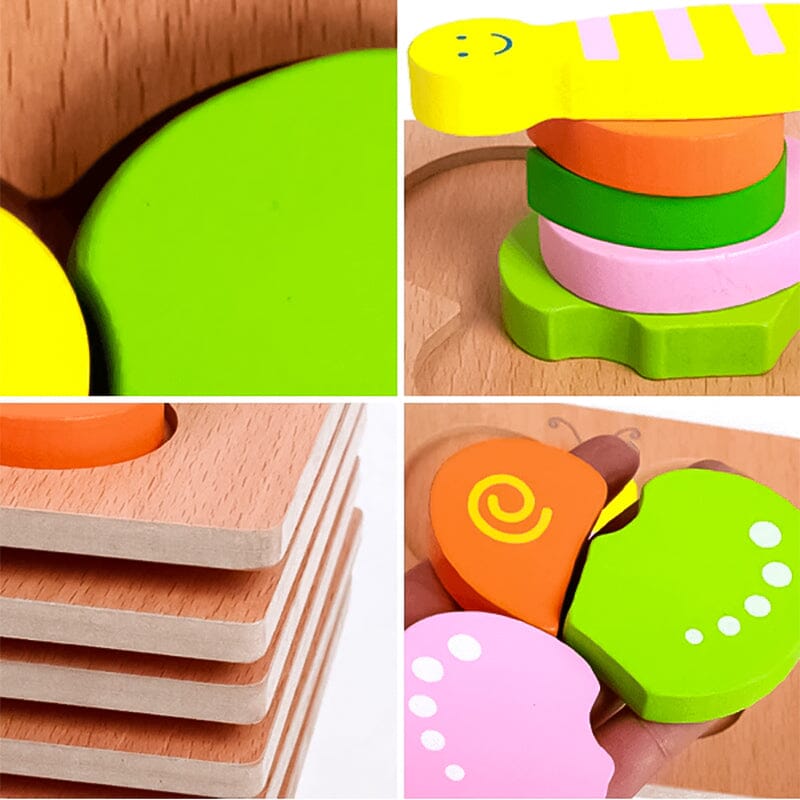 3D-Tierpuzzle
