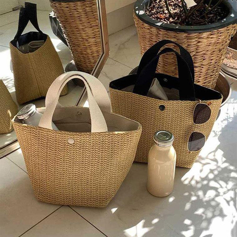 Gestrickte lässige Strandurlaub Handtasche