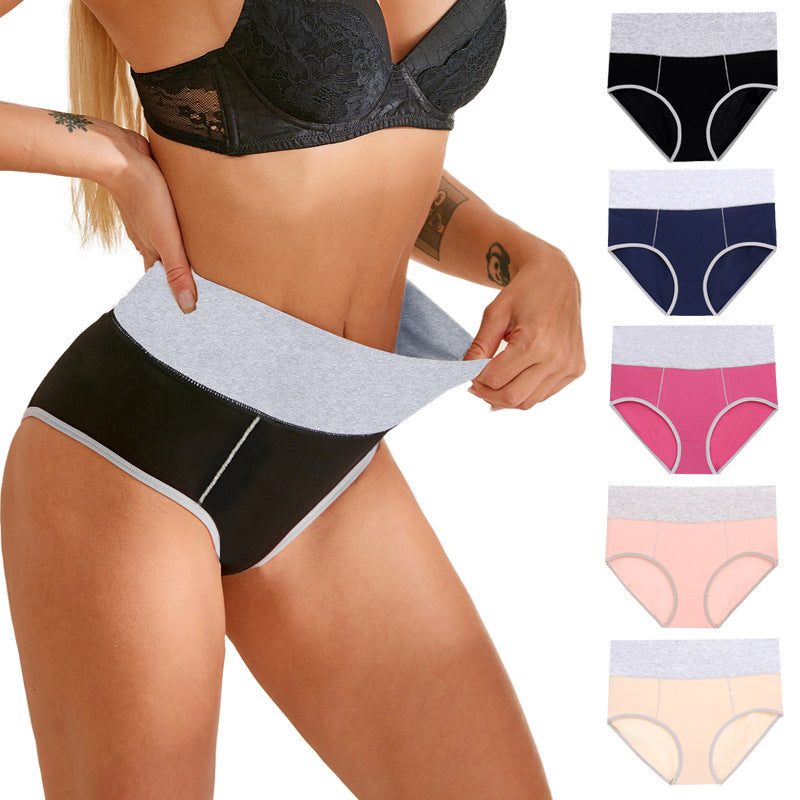 Neue Übergröße hoher Taille Baumwoll Höschen