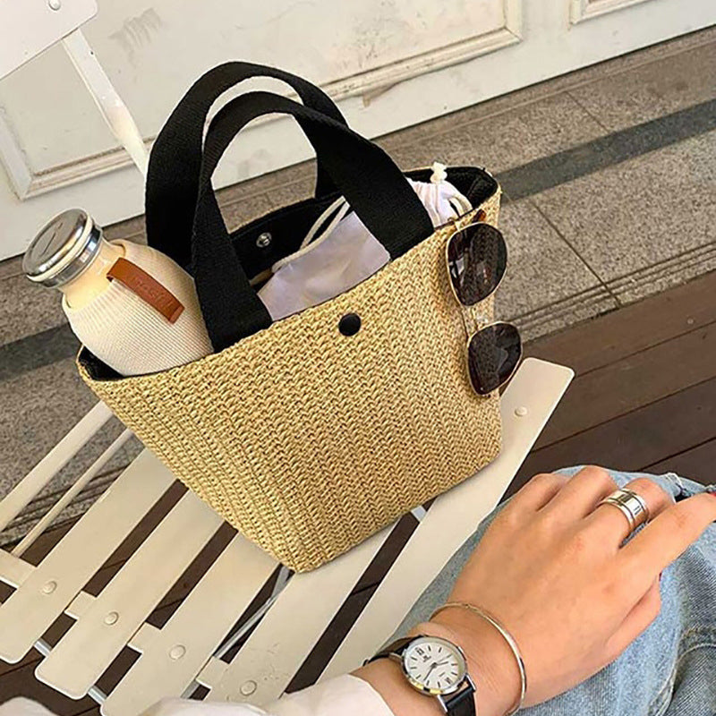 Gestrickte lässige Strandurlaub Handtasche