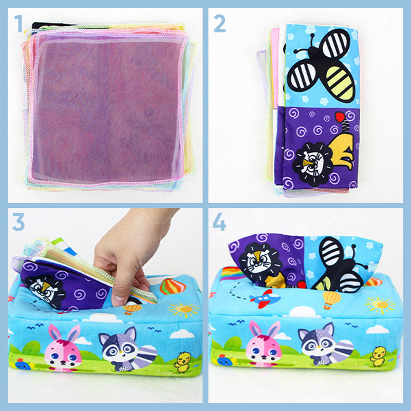 Simuliertes Seidenpapierspielzeug für Babys