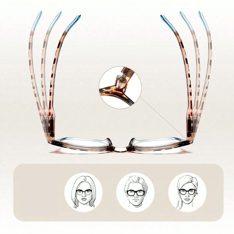 Leopard Print Damenbrillen